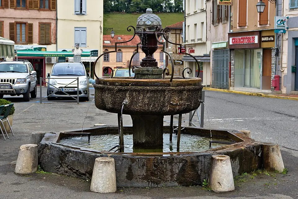 fontaine d'Aspet