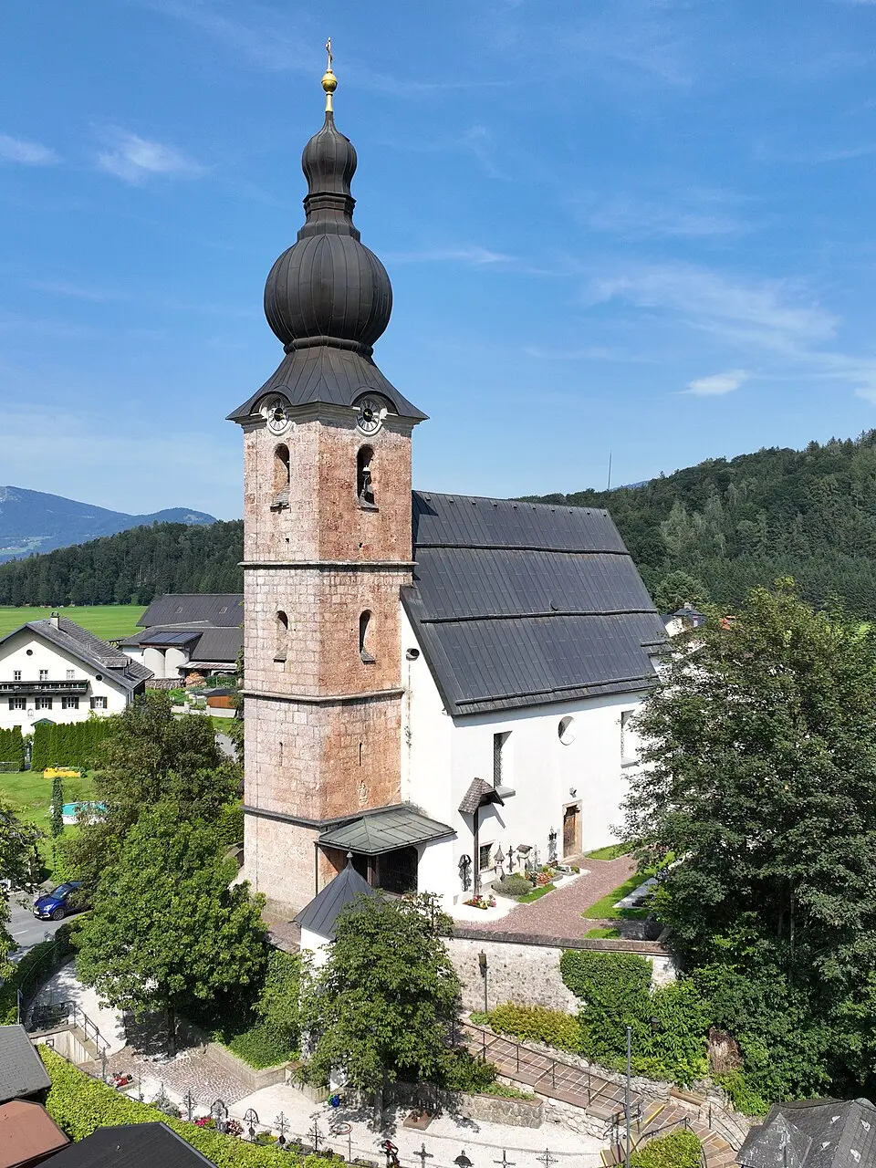 Bild: C.Stadler/Bwag (talk / email) · CC BY-SA 4.0 Wallfahrtskirche St. Leonhard