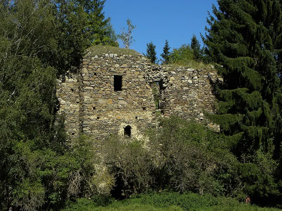 Ruine Tschakathurn (Schachenthurn, Schachenturm)