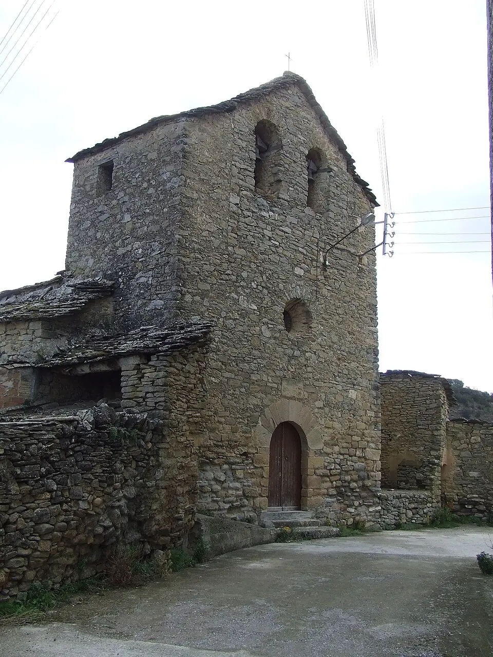 iglesia de San Esteban de Castellnou de Montsec