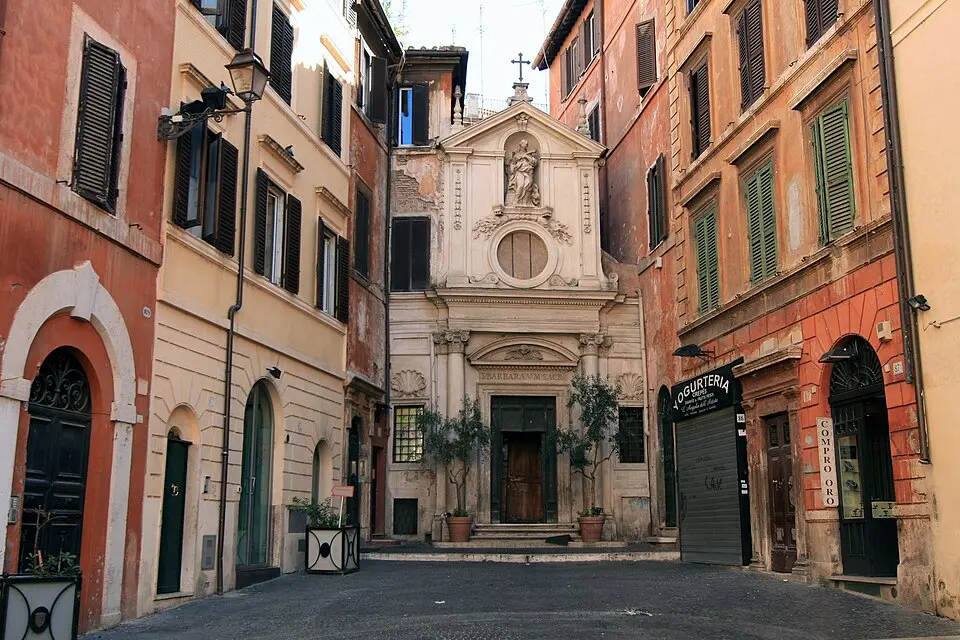 église Santa Barbara dei Librai de Rome