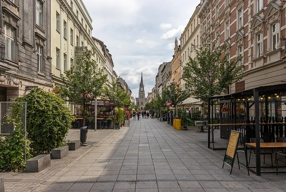Ulica Mariacka w Katowicach