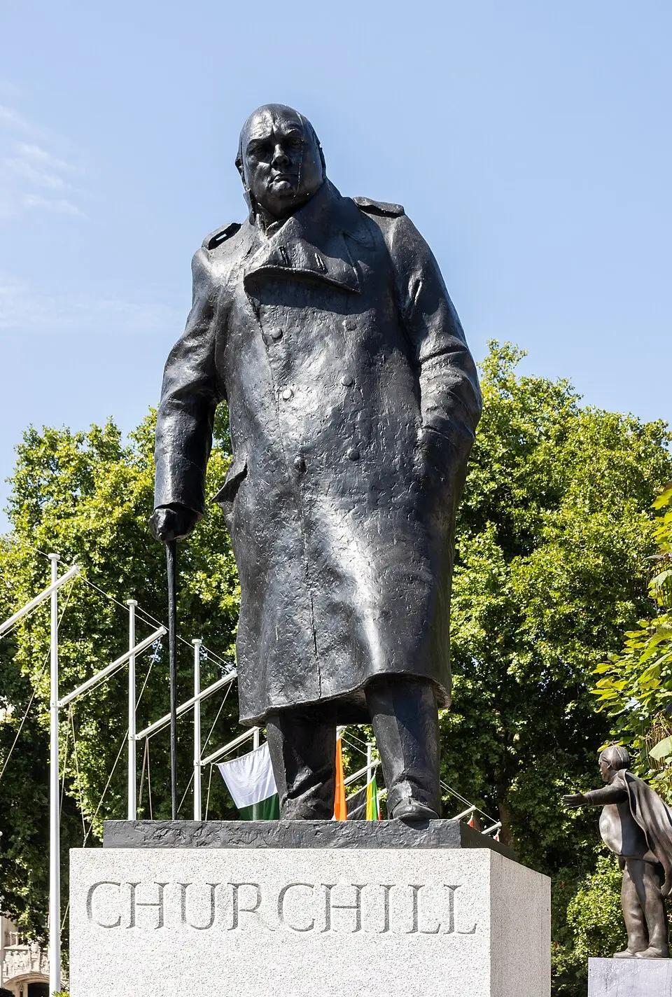 Winston-Churchill-Statue (Parliament Square, London)