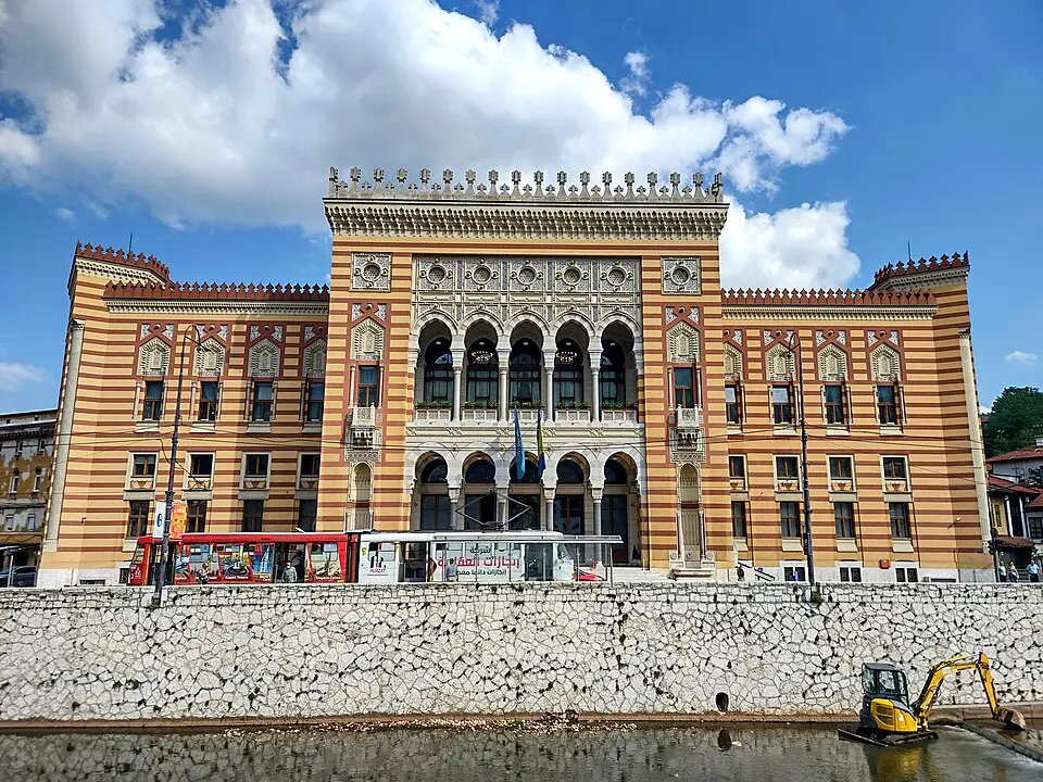 Slika: Ladislav Boháč · CC0 Gradska vijećnica Sarajevo