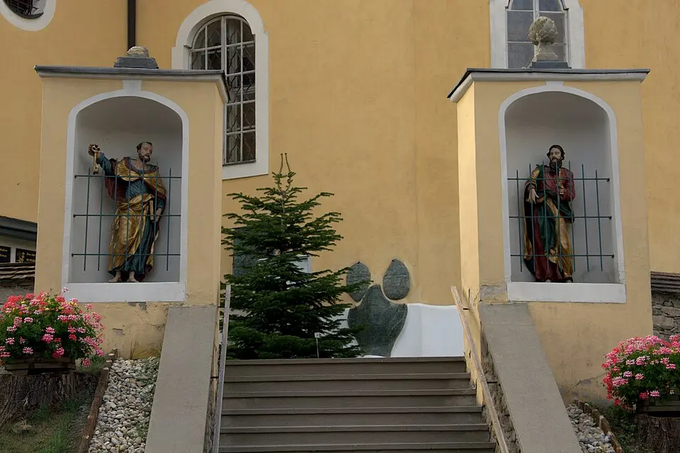 Figurenbildstöcke hll. Petrus und Paulus