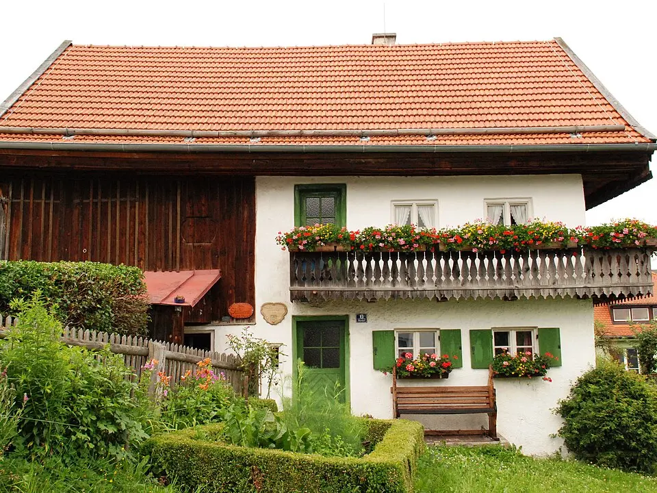 Image: Rudolph Buch · Public domain Heimathaus Neuchl-Anwesen