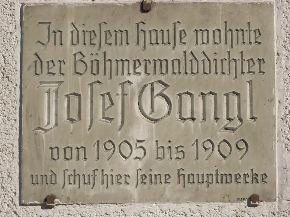 Gedenktafel für Josef Gangl (Wien, Schönbrunner Straße 268)
