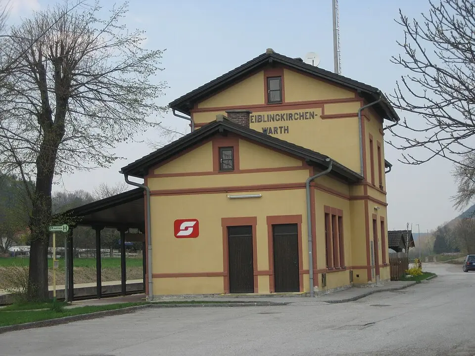 Aufnahmsgebäude Bahnhof Scheiblingkirchen-Warth