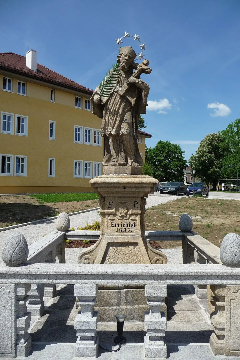 Figurenbildstock hl. Johannes Nepomuk