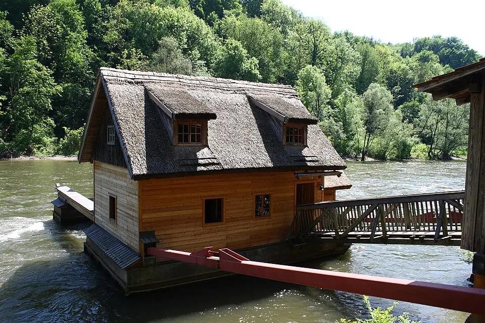Moulin flottant Mureck