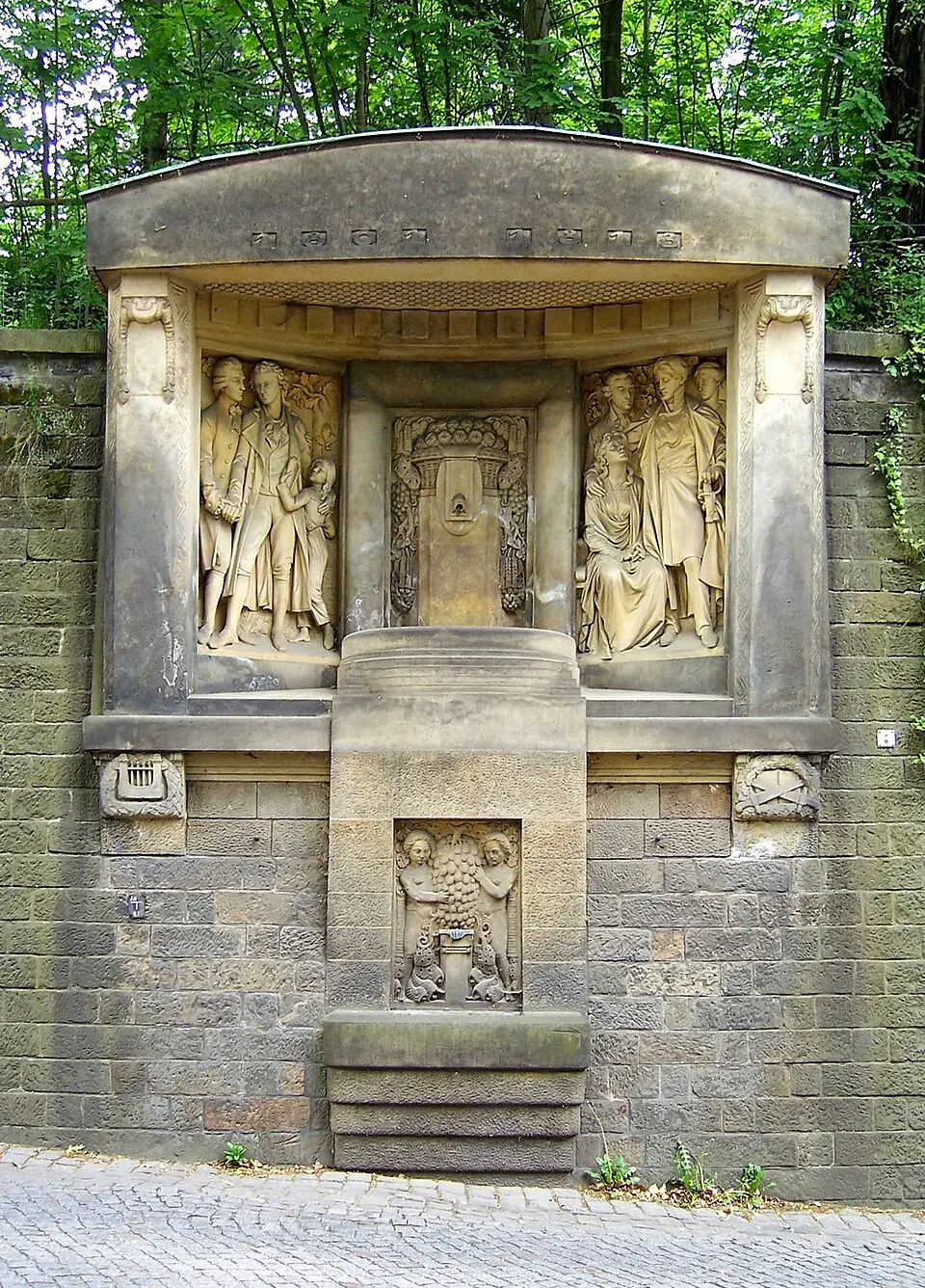 Schiller-Körner-Denkmal