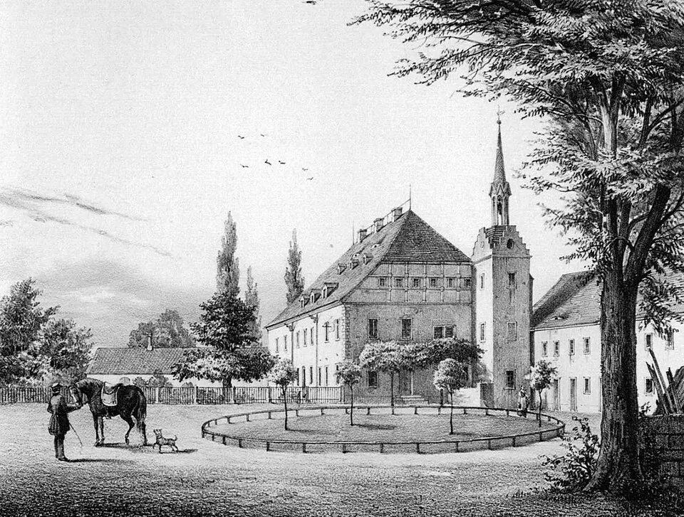 Obrázek: F. Heise · Public domain Schloss Ehrenberg (Waldheim)