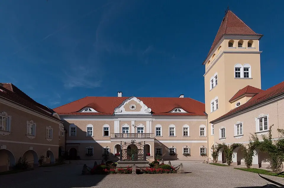 Slika: Meinungsfreiheit · CC BY-SA 3.0 AT Schloss Hainstetten