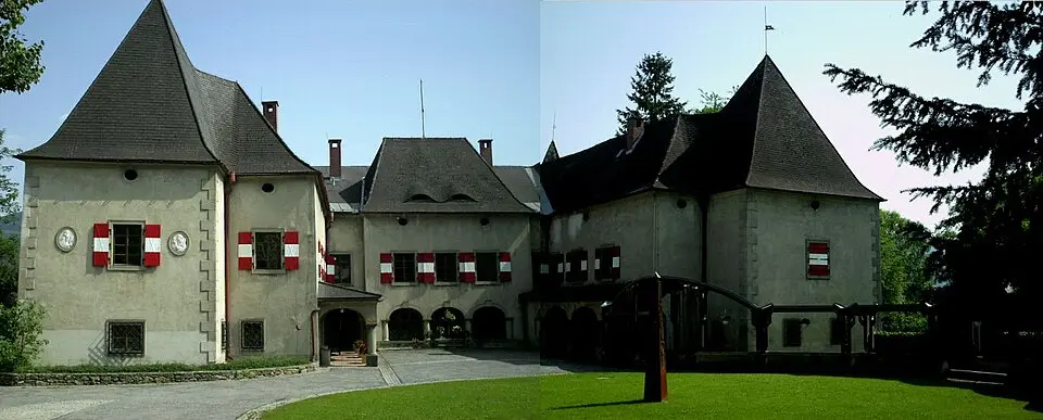 Schloss, Schule, Schloss Pichl/Waldbauern- und Forstarbeiterschule