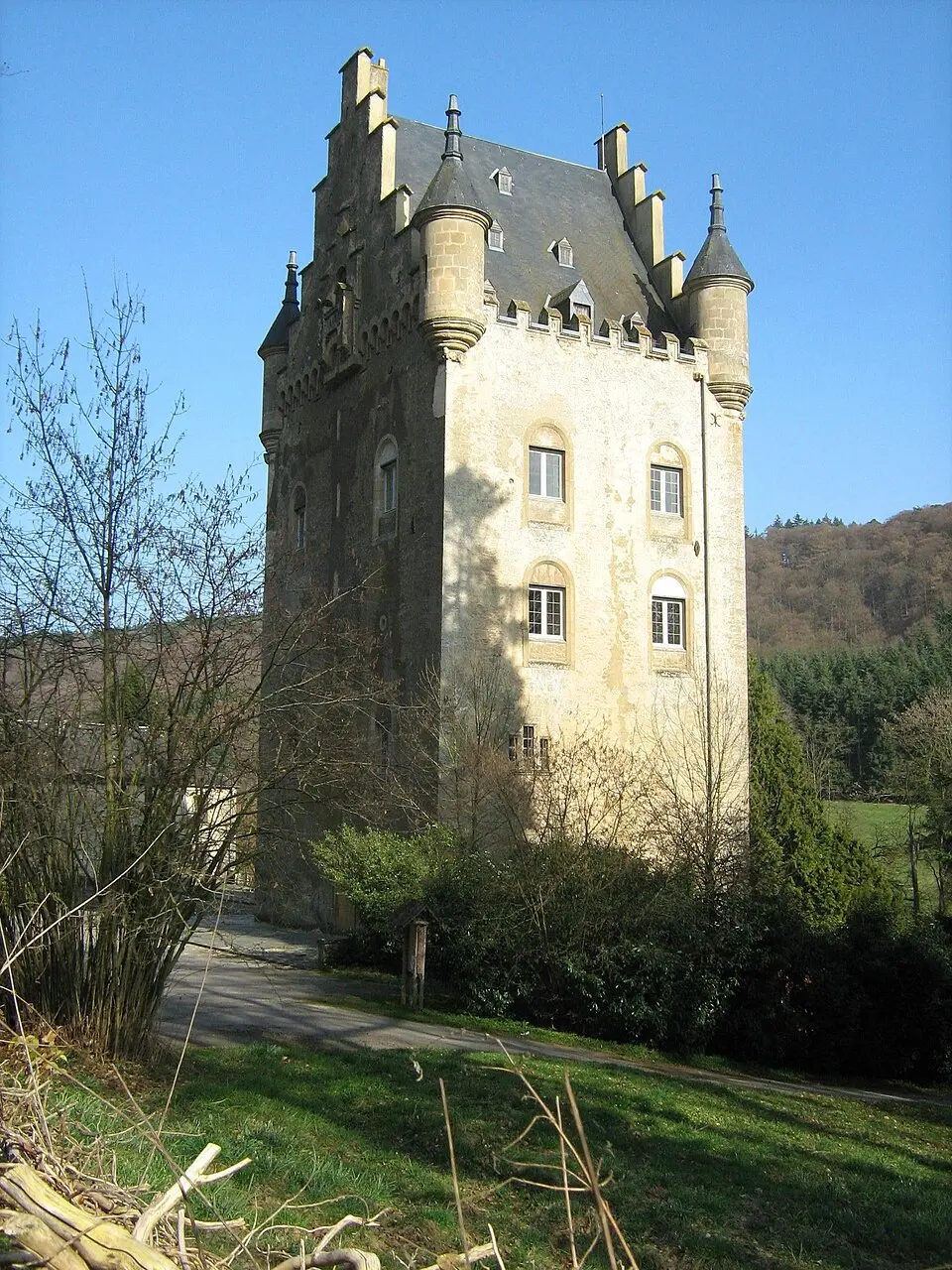 Image: Ipigott · CC0 château de Schoenfels