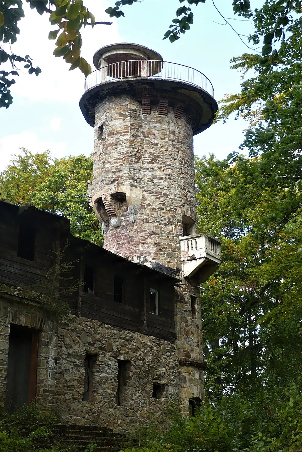 Schronisko i wieża widokowa na Przedniej Kopie