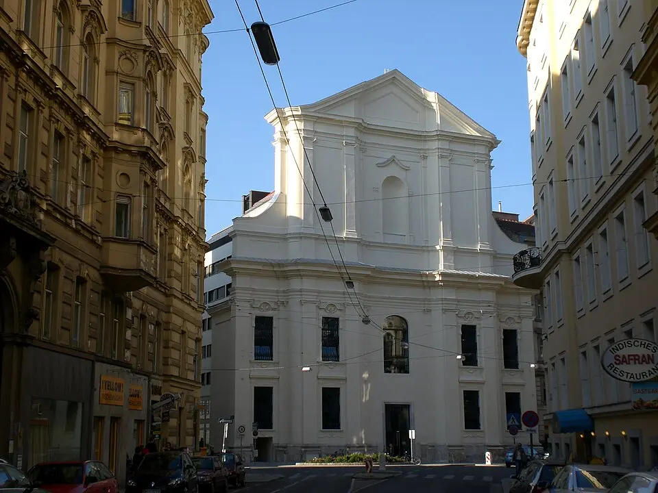 Image: Feldkurat Katz · Public domain Schwarzspanierkirche