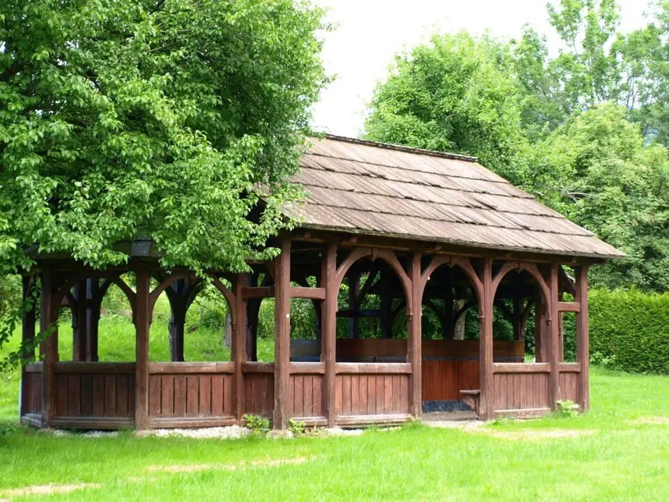 Slika: Carina Wabitsch · CC BY-SA 3.0 Gasthaus Hofwirt, Pavillon/Gartenhaus
