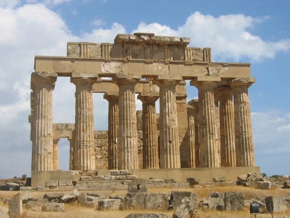 Tempel E in Selinunt