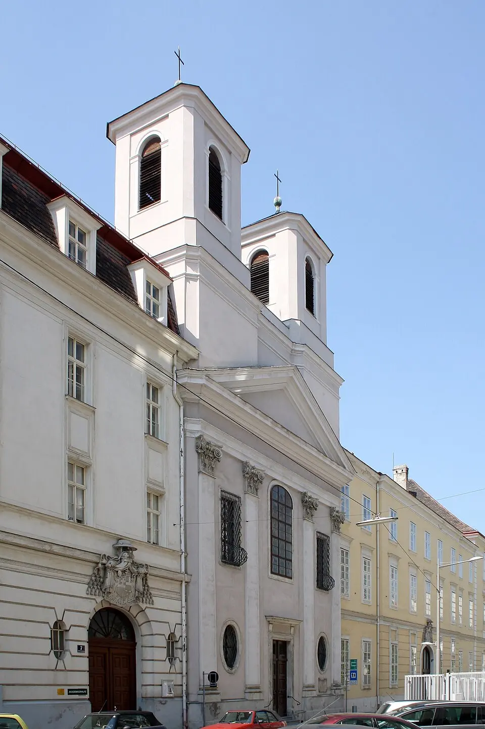 Kath. Pfarrkirche, Ehem. Waisenhauskirche, Seminarkirche Maria De Mercede