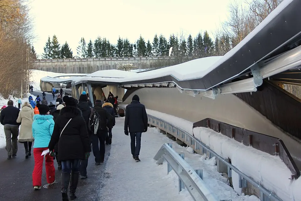 Rennrodel- und Bobbahn Sigulda