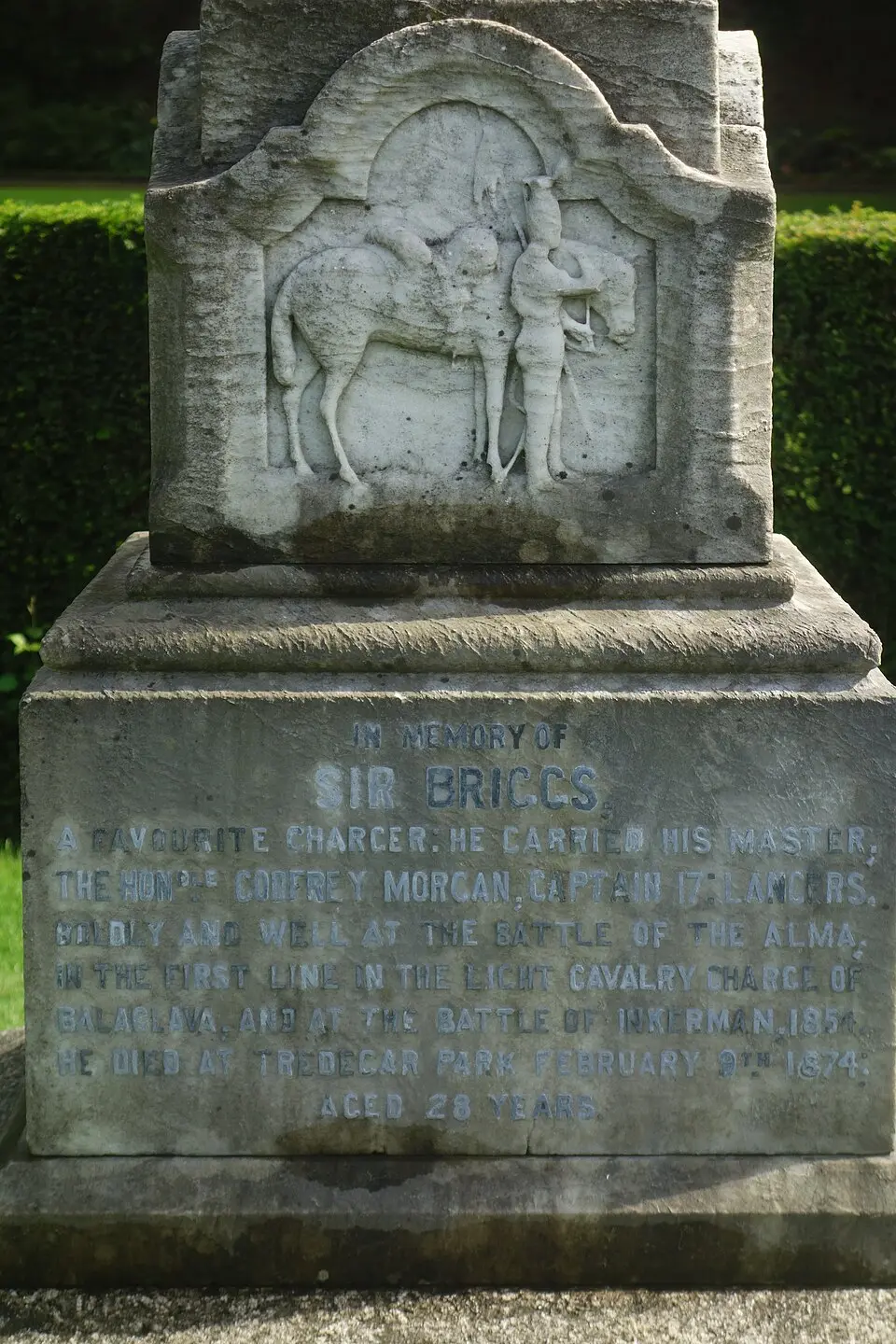 Monument to Sir Briggs