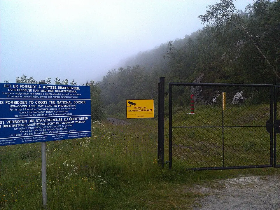 meja med Norveško in Rusijo