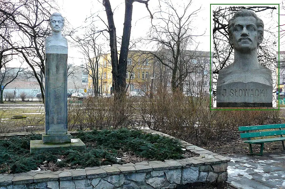 Pomnik Juliusza Słowackiego w Poznaniu