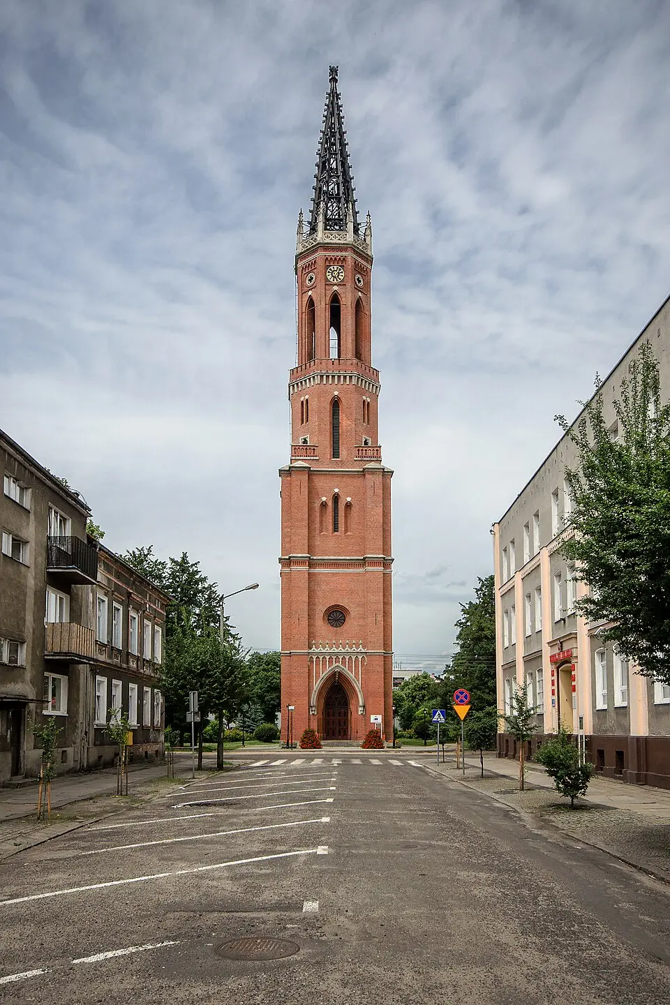 Wieża kościoła poewangelickiego w Żaganiu