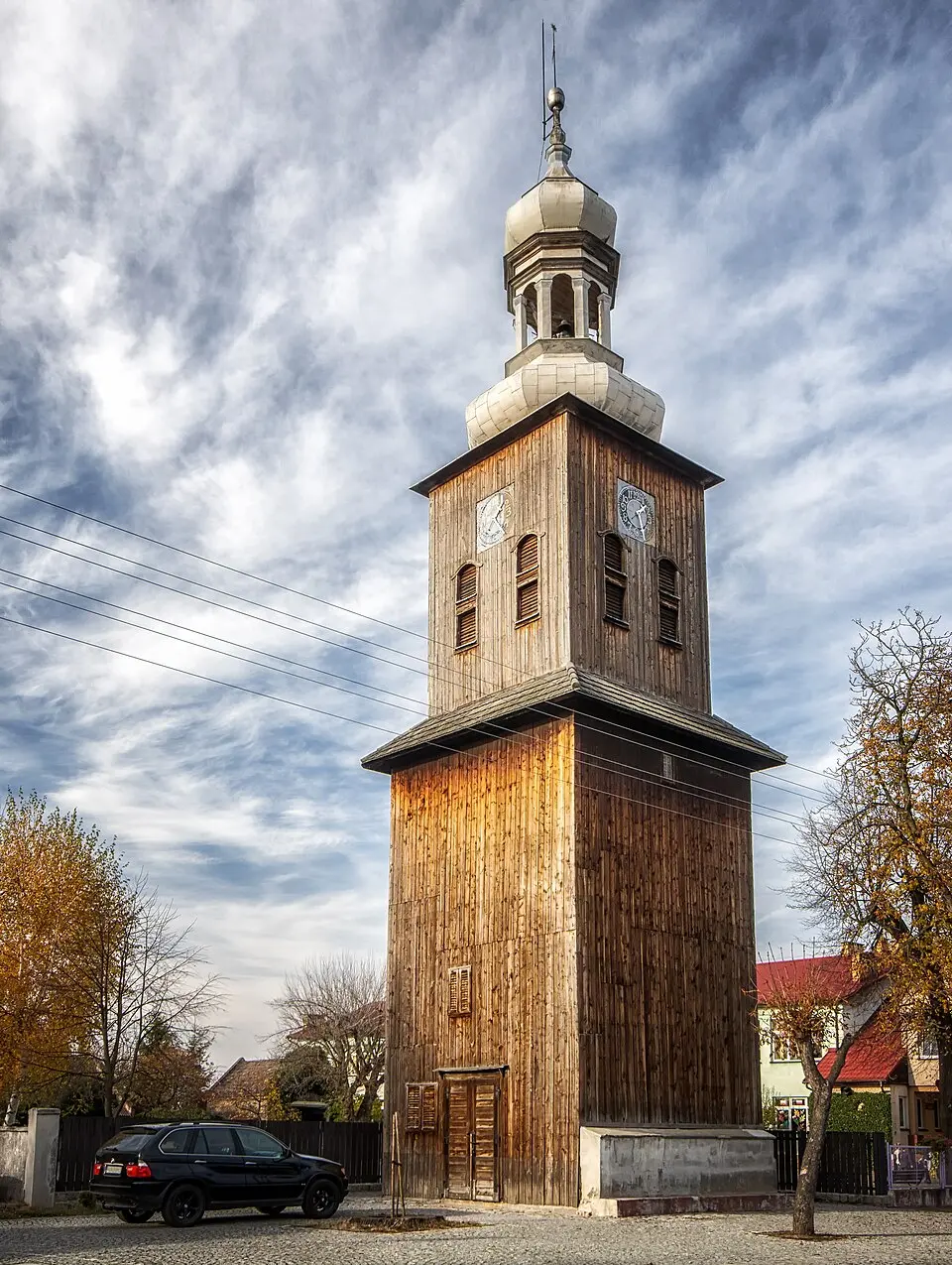 Wieża kościoła ewangelickiego, 3 Maja 7 w Kobylinie