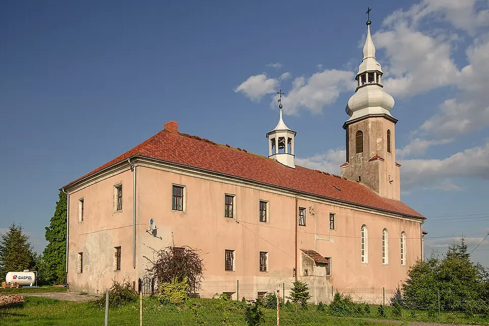 Image: Sławomir Milejski · CC BY-SA 3.0 PL Kościół św. Jadwigi Śląskiej w Michałowie