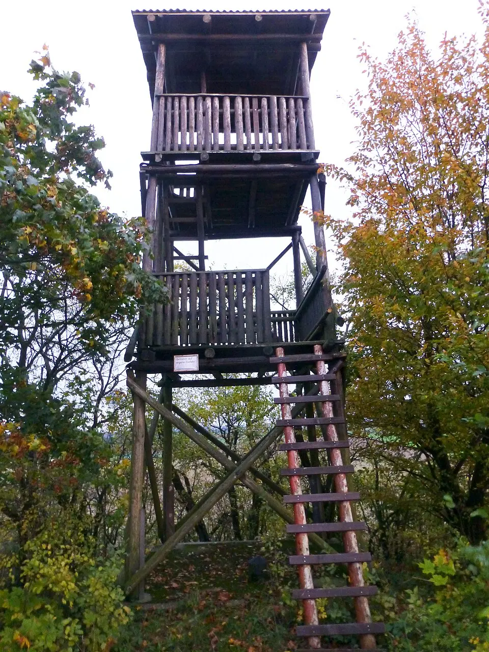 Immagine: Muck · CC BY-SA 4.0 Aussichtsturm Schmitshausen