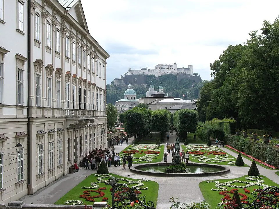 Anlage Schloss Mirabell samt Gärten