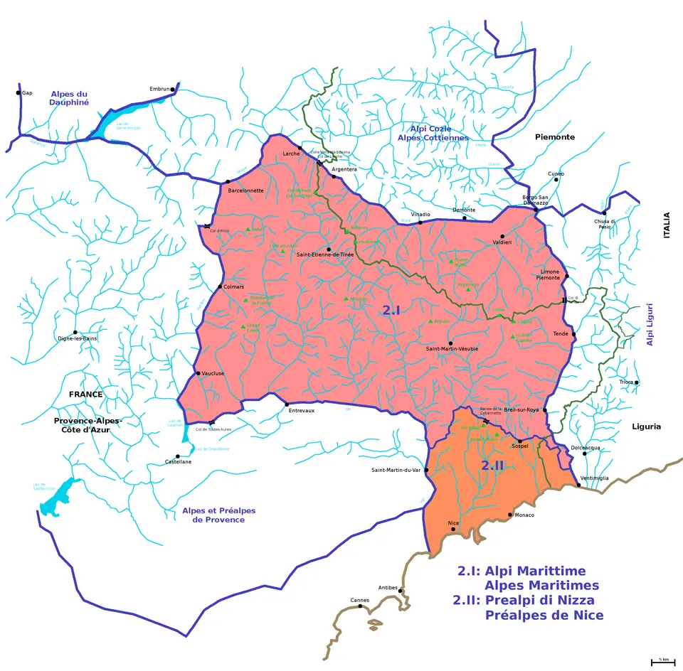 Préalpes de Nice