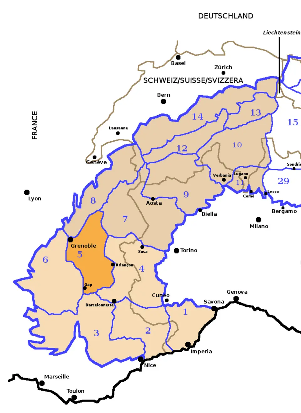 Dofinejske Alpe