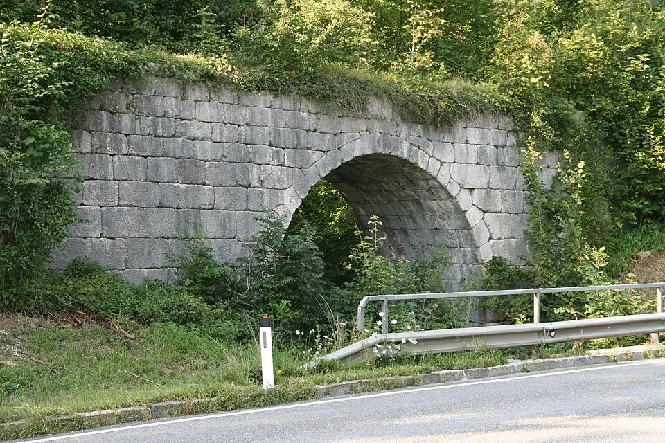 Soleleitung, Brücke Beberlbach (auch Pöpperlbach)