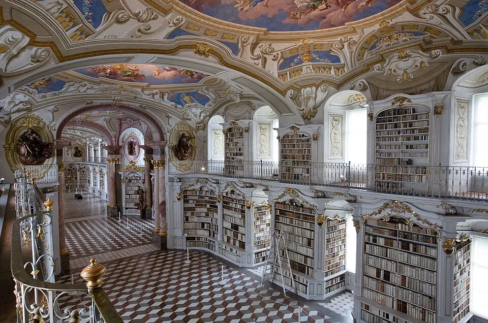 Bild: Jorge Royan · CC BY-SA 3.0 Stiftsbibliothek Admont