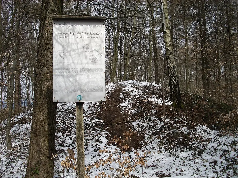 Üetliberg, prähistorische Siedlungen und Bestattungsplätze, römische Siedlung, mittelalterliche Burg und Befestigungsanlagen