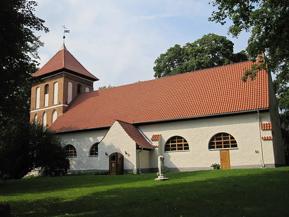 Lutheran church in Sorkwity