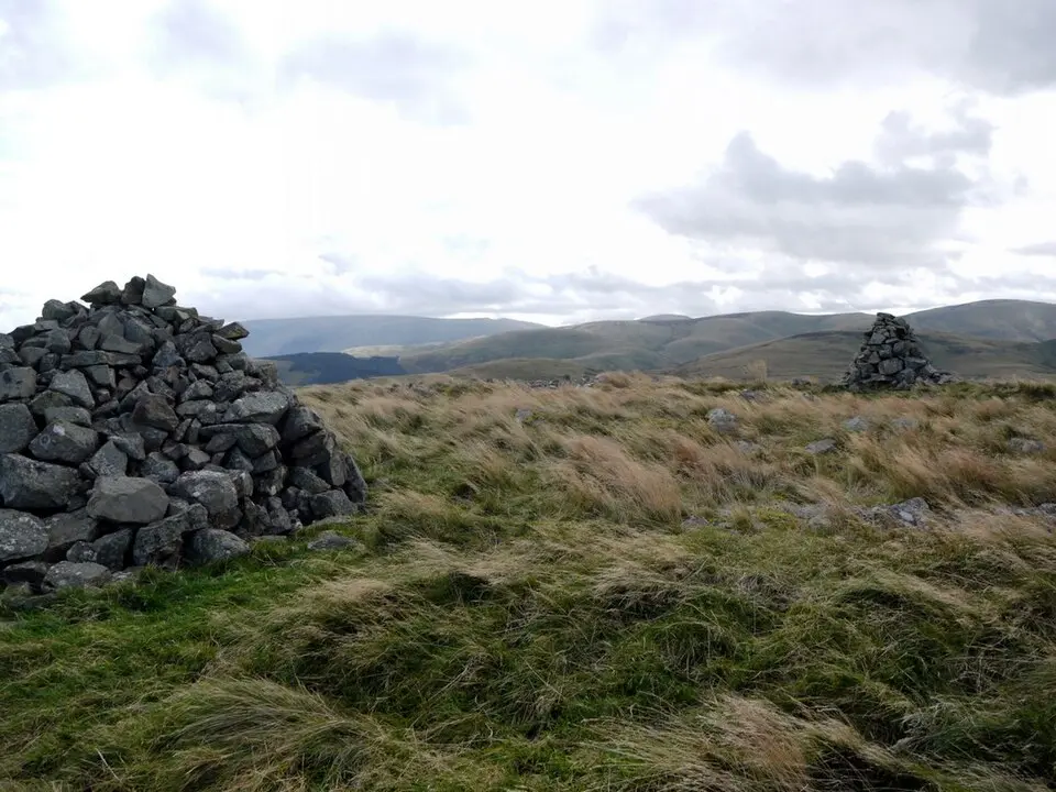 Southern ring cairn on Coldsmouth Hill