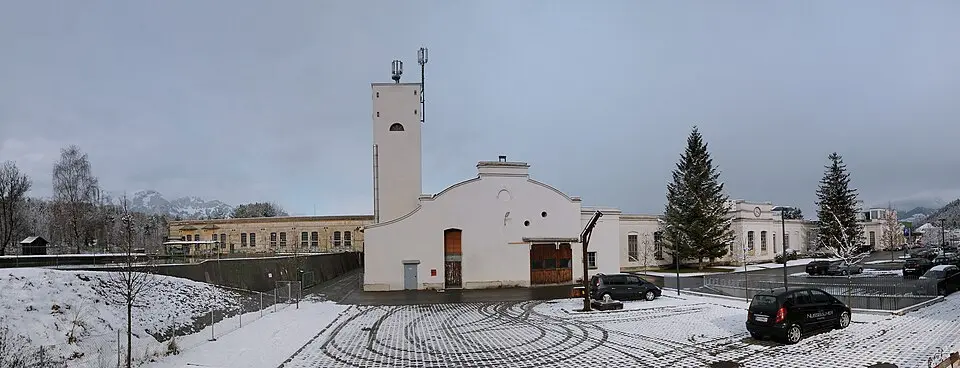Obrázok: böhringer friedrich · CC BY-SA 2.5 Spinnereianlage Hämmerle in Gisingen