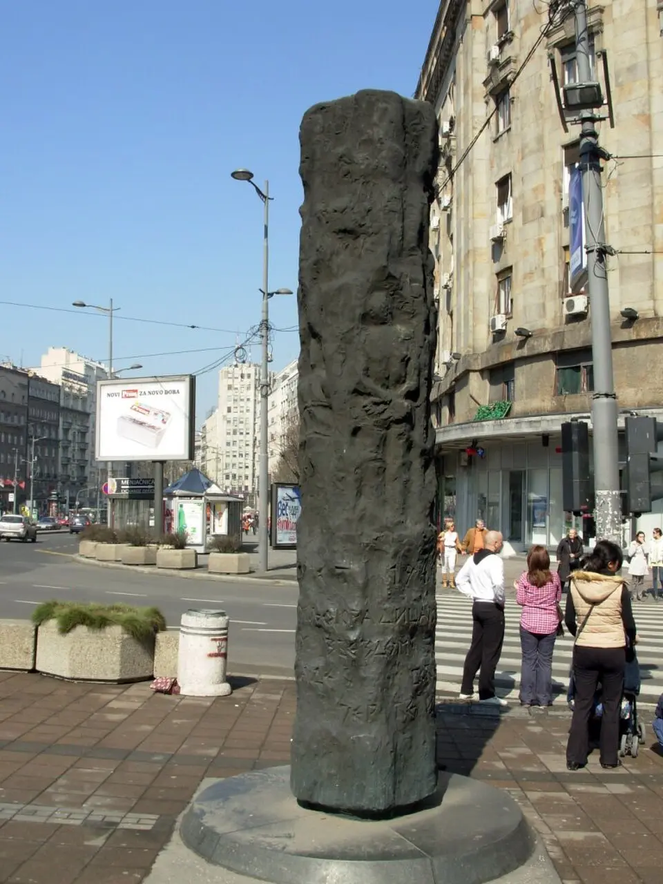 Monument to those hanged on Terazije