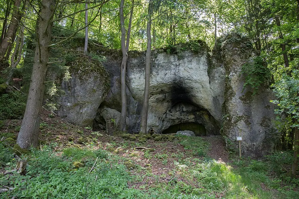 Felsgruppe Spurzelgrub NW von Hofstetten