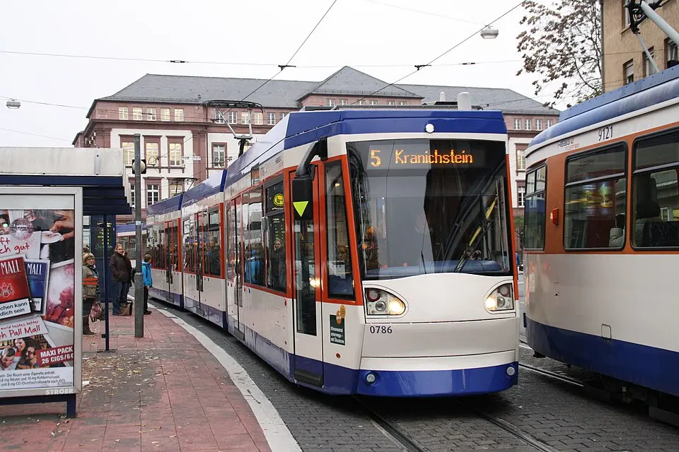 tramway de Darmstadt