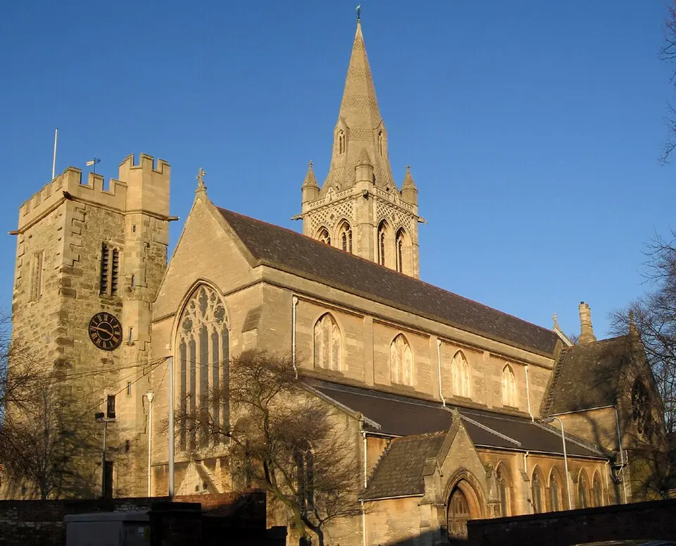 Image: G-Man · Public domain St Andrew’s Church (Rugby)
