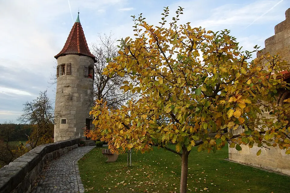 Turm der früheren Burganlage in Lauf an der Pegnitz
