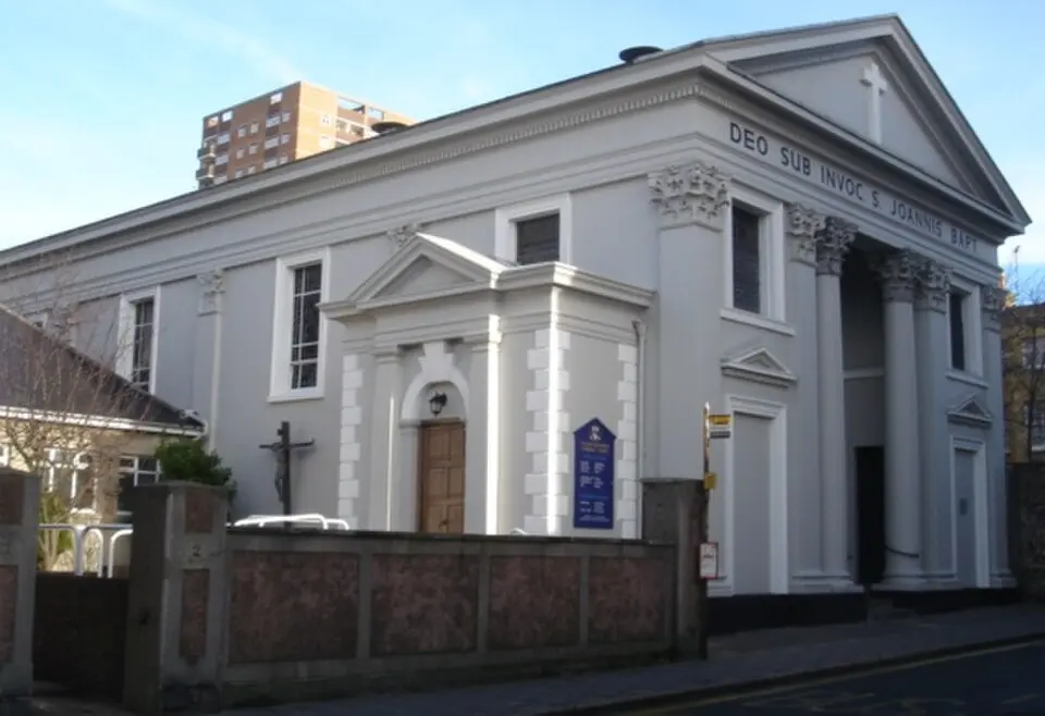 Image: The Voice of Hassocks · Public domain St John the Baptist's Church, Brighton