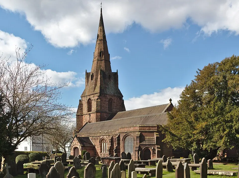 Image: Rodhullandemu · CC BY-SA 4.0 St Mary's Church, Eastham