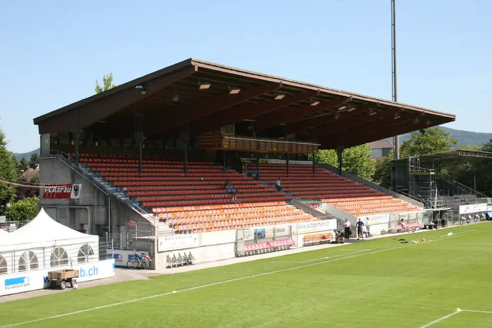 Obrázok: Patrick haller · Public domain Stadion Brügglifeld