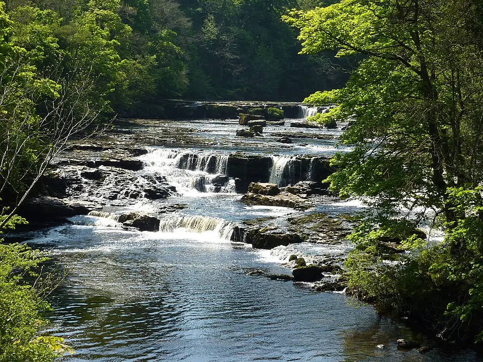 Aysgarth-Wasserfall